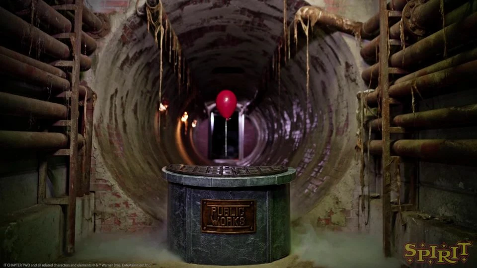 Spirit Halloween 21 Inch Pennywise Sewer Grate Animatronic Decoration - It Chapter Two 9 Spirit Halloween 21 Inch Pennywise Sewer Grate Animatronic Decoration - It Chapter Two - Image 9