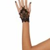 Spirit Halloween Black Spider Lace Hand Chain