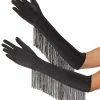 Spirit Halloween Fringe Opera Gloves