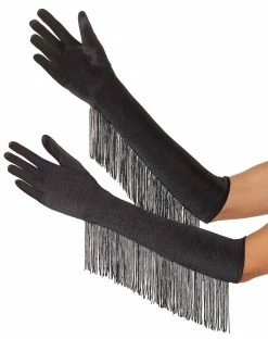 Spirit Halloween Fringe Opera Gloves