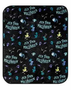Spirit Halloween Monster Mash Fleece Blanket - The Nightmare Before Christmas -Halloween ACCESSORIES store 01513860 c