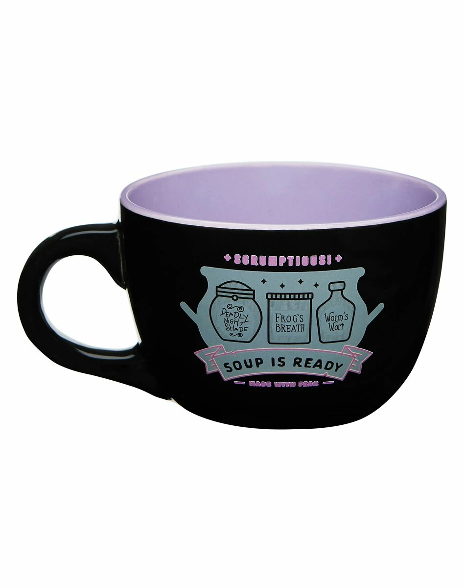 Spirit Halloween Everybody Scream Soup Mug 24 oz. - The Nightmare Before Christmas 2 Spirit Halloween Everybody Scream Soup Mug 24 oz. - The Nightmare Before Christmas - Image 2