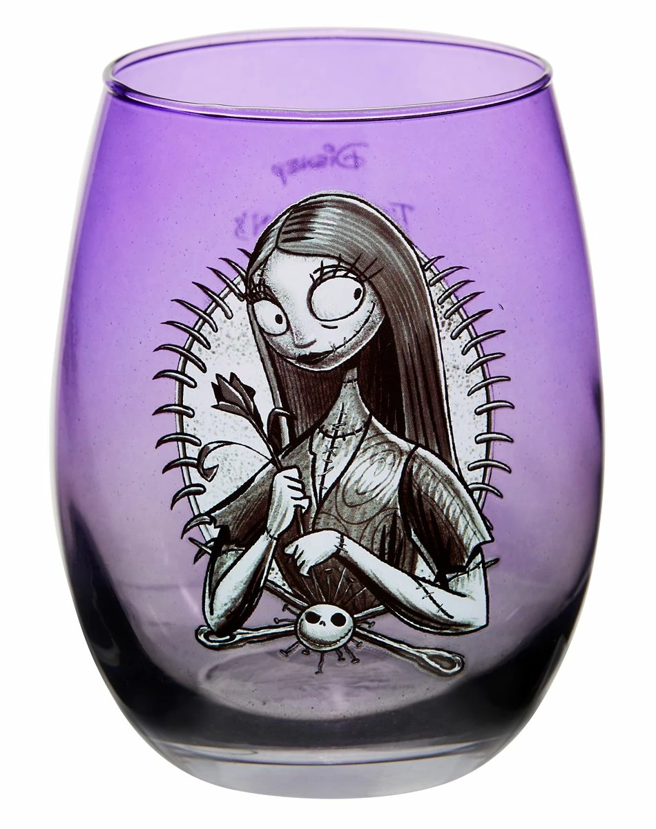 Spirit Halloween Sally Stemless Glass 20 oz. - The Nightmare Before Christmas 1 Spirit Halloween Sally Stemless Glass 20 oz. - The Nightmare Before Christmas