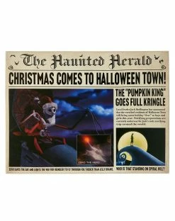 Spirit Halloween The Haunted Herald Sign - The Nightmare Before Christmas