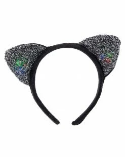Spirit Halloween Light-Up Cat Ear Headband -Halloween ACCESSORIES store 01515162 c