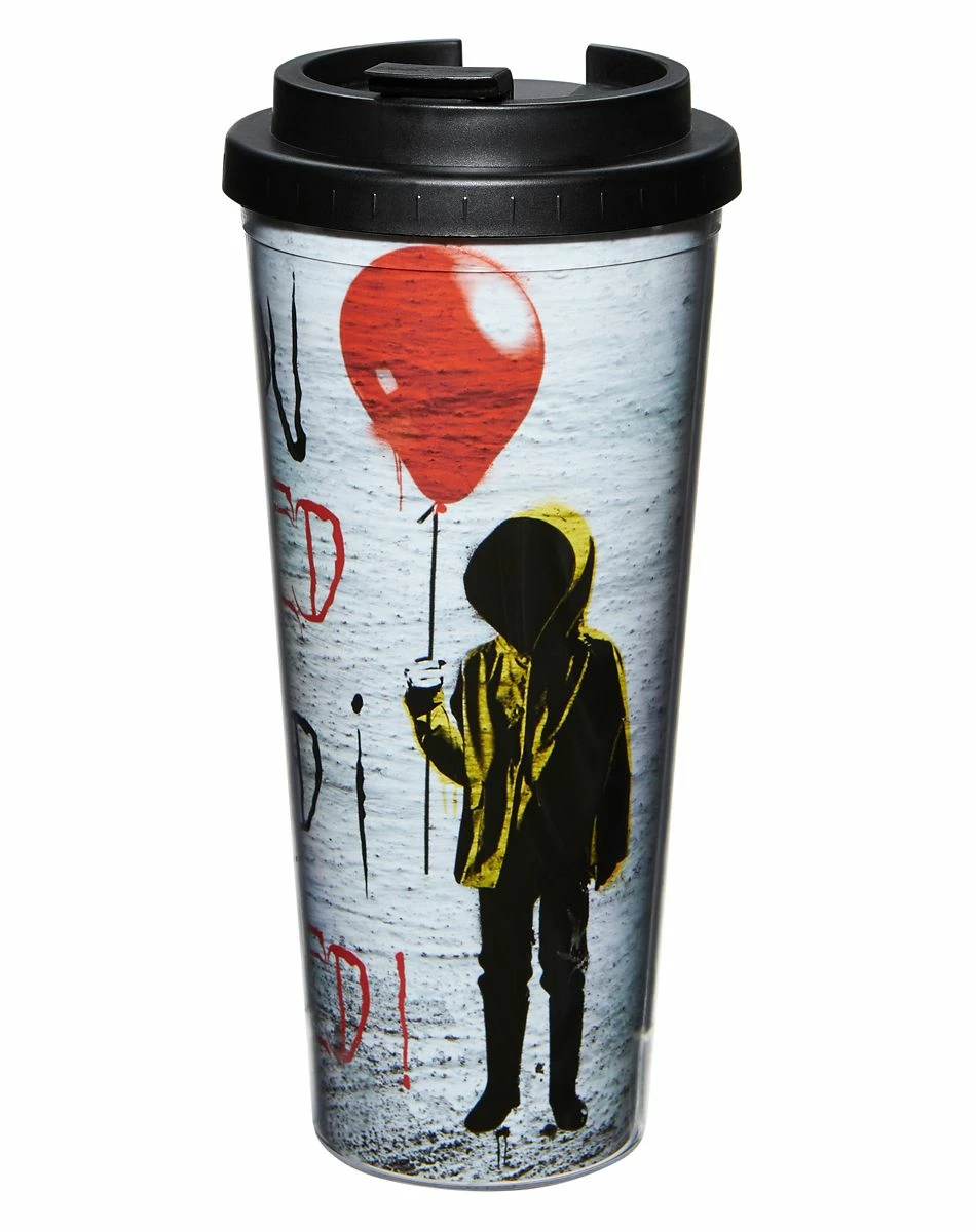 Spirit Halloween Georgie Travel Cup 20 oz. - It 2 Spirit Halloween Georgie Travel Cup 20 oz. - It - Image 2