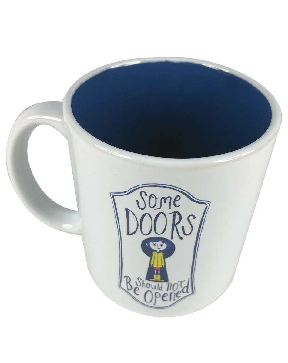 Spirit Halloween Do Not Open Coffee Mug 20 oz. - Coraline 2 Spirit Halloween Do Not Open Coffee Mug 20 oz. - Coraline - Image 2