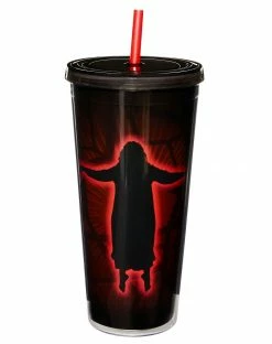 Spirit Halloween The Exorcist Cup With Straw - 20 oz.
