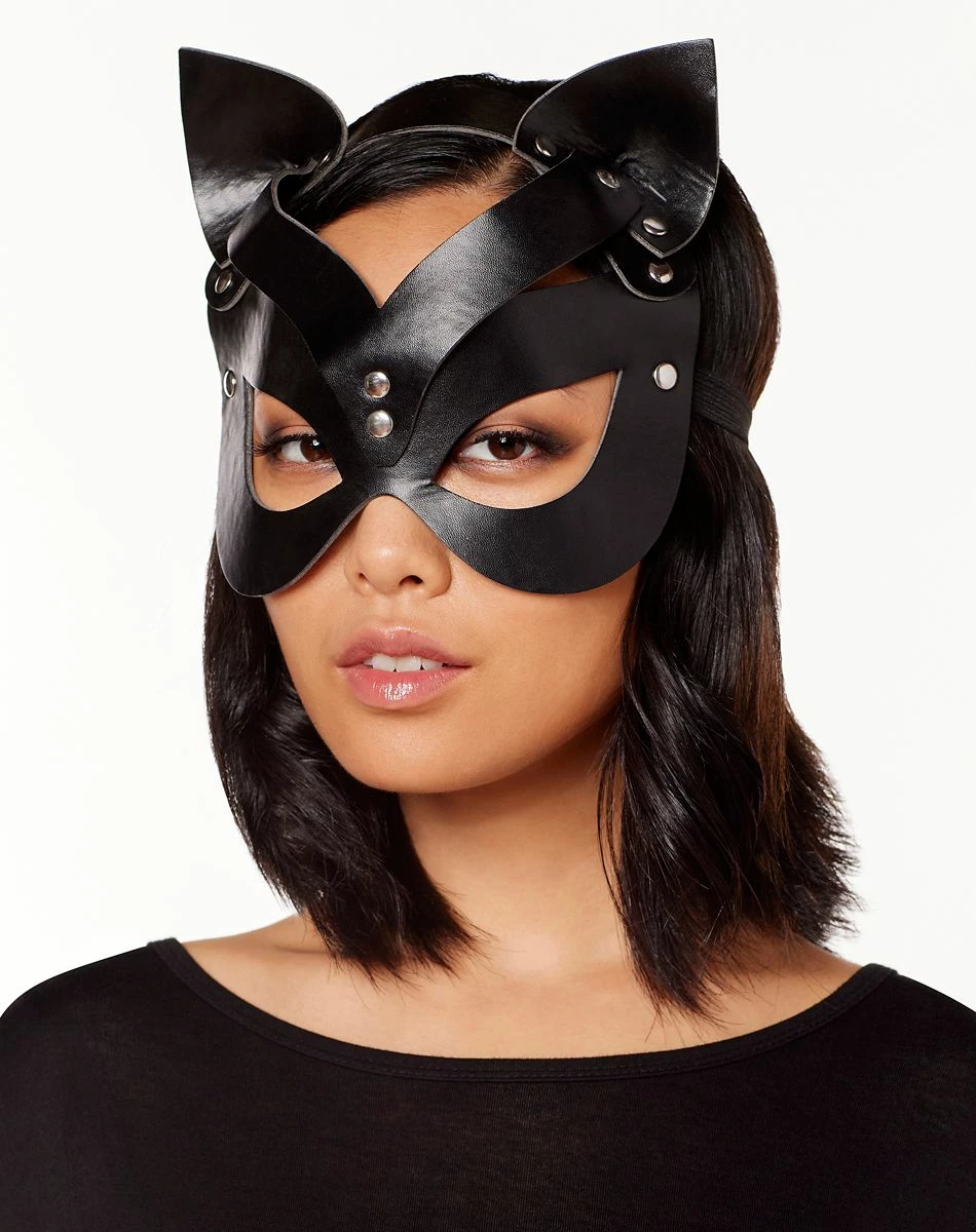 Spirit Halloween Black Cat Eye Mask 3 Spirit Halloween Black Cat Eye Mask - Image 3