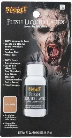 Spirit Halloween Golden Flesh Liquid Latex