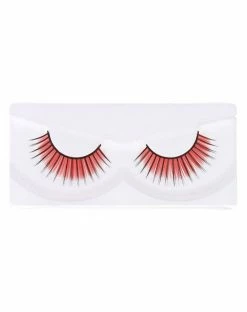 Spirit Halloween Red Eyelashes
