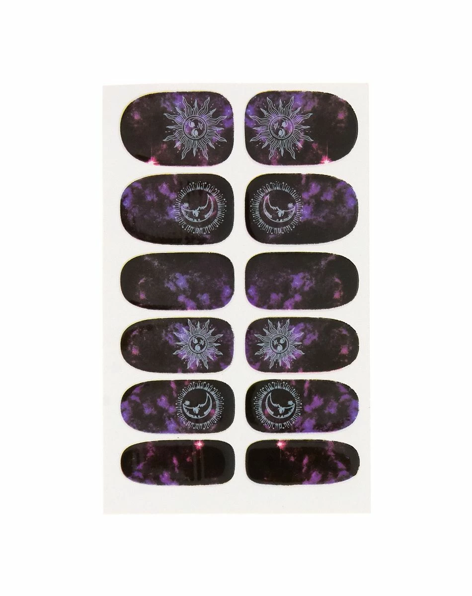 Spirit Halloween Sun and Moon Nail Decals 1 Spirit Halloween Sun and Moon Nail Decals