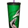 Spirit Halloween We're Dead Beetlejuice Cup with Straw