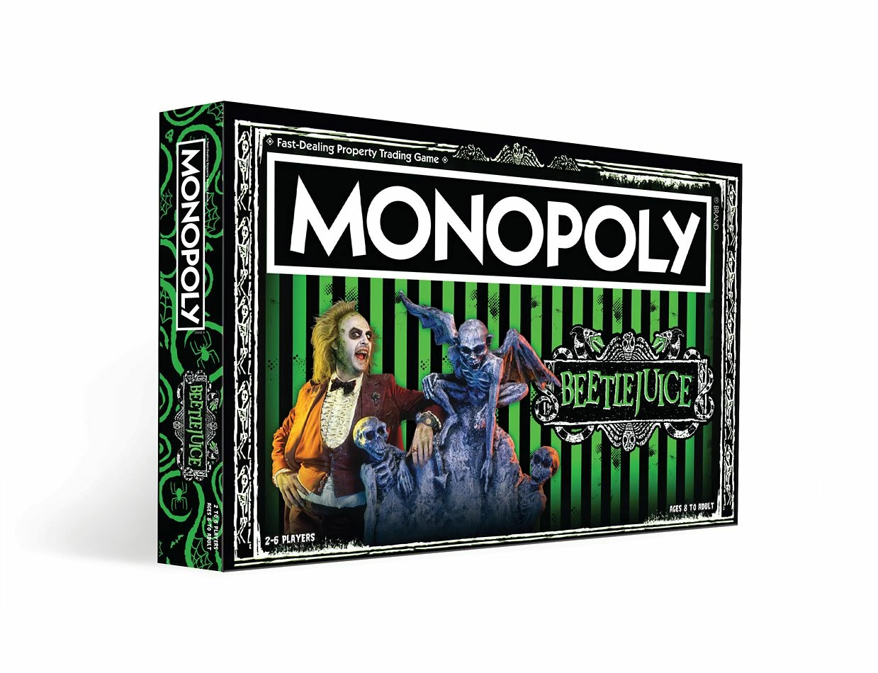 Spirit Halloween Beetlejuice Monopoly Board Game 1 Spirit Halloween Beetlejuice Monopoly Board Game