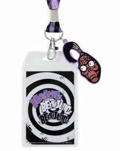 Spirit Halloween Beetlejuice Lanyard