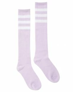 Spirit Halloween Lavender Knee High Socks