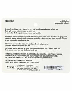 Spirit Halloween Warm Tones Makeup Palette -Halloween ACCESSORIES store 01519115 c