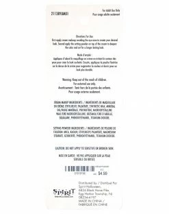 Spirit Halloween White Cream Makeup and Setting Powder -Halloween ACCESSORIES store 01519156 c