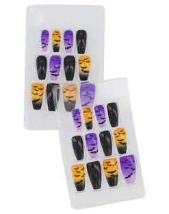 Spirit Halloween Bat Press-On Nails