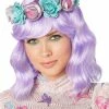 Spirit Halloween Lavender Beach Waves Wig