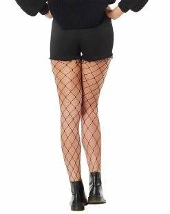 Spirit Halloween Large Net Plus Size Fishnet Tights -Halloween ACCESSORIES store 01520246 b