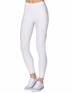 Spirit Halloween White Footless Leggings
