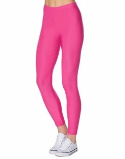 Spirit Halloween Pink Footless Leggings