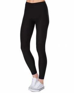 Spirit Halloween Black Footless Leggings