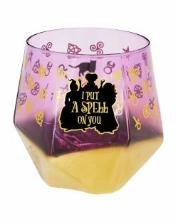 Spirit Halloween I Put A Spell On You Stemless Glass 16 oz. - Hocus Pocus