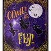 Spirit Halloween Come We Fly Fleece Blanket - Hocus Pocus