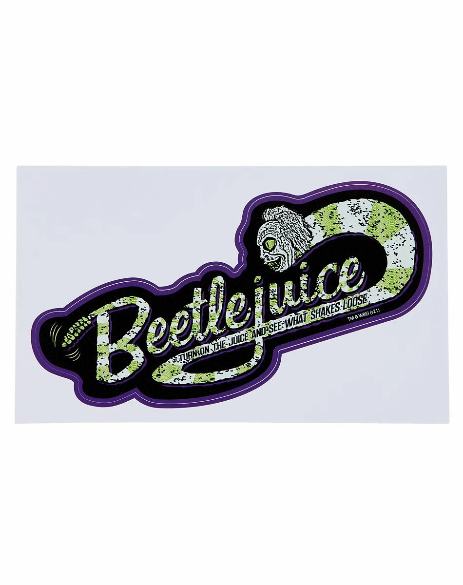 Spirit Halloween Snakehead Beetlejuice Decal 1 Spirit Halloween Snakehead Beetlejuice Decal