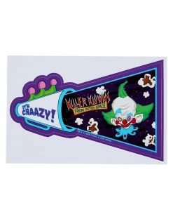 Spirit Halloween Killer Klowns from Outer Space Decal