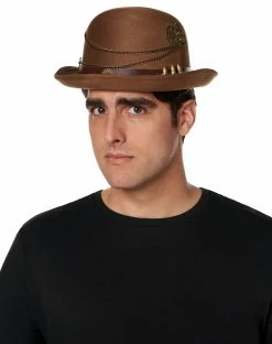 Spirit Halloween Steampunk Bowler Hat
