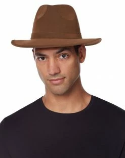 Spirit Halloween Brown Fedora
