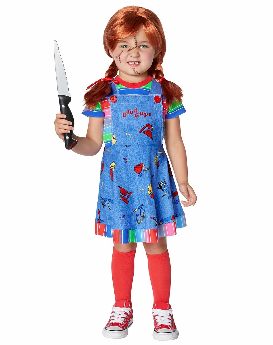 Spirit Halloween Toddler Chucky Good Guys Costume 1 Spirit Halloween Toddler Chucky Good Guys Costume