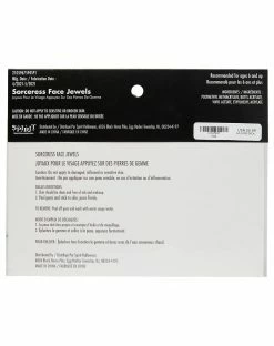 Spirit Halloween Kids Twilight Sorceress Face Decal -Halloween ACCESSORIES store 01527597 c