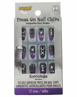 Spirit Halloween Kids Twilight Sorceress Press-On Nails -Halloween ACCESSORIES store 01527753 b
