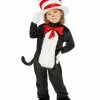 Spirit Halloween Toddler Cat in the Hat Jumpsuit Costume – Dr. Seuss