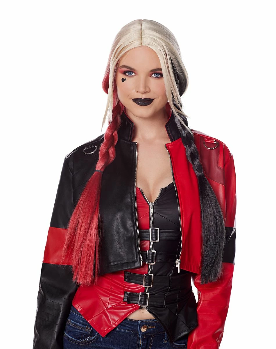 Spirit Halloween Adult Harley Quinn Moto Jacket – The Suicide Squad 1 Spirit Halloween Adult Harley Quinn Moto Jacket – The Suicide Squad