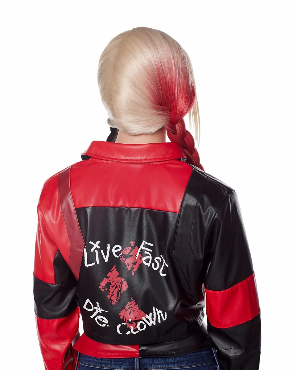 Spirit Halloween Adult Harley Quinn Moto Jacket – The Suicide Squad 2 Spirit Halloween Adult Harley Quinn Moto Jacket – The Suicide Squad - Image 2