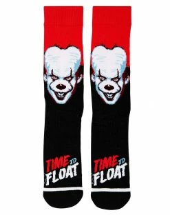 Spirit Halloween Pennywise Time to Float Crew Socks - It Chapter Two