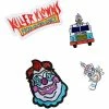 Spirit Halloween Killer Klowns From Outer Space Pin and Patch Set