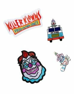 Spirit Halloween Killer Klowns From Outer Space Pin and Patch Set