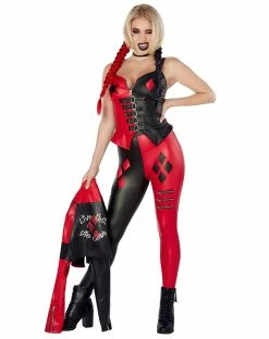 Spirit Halloween Harley Quinn Two-Piece Costume - The Suicide Squad