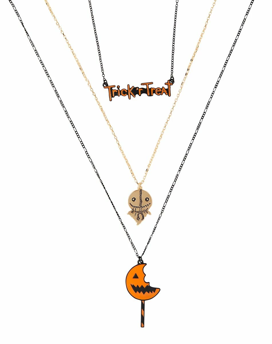Spirit Halloween Trick 'r Treat Necklace Set 4 Spirit Halloween Trick 'r Treat Necklace Set - Image 4
