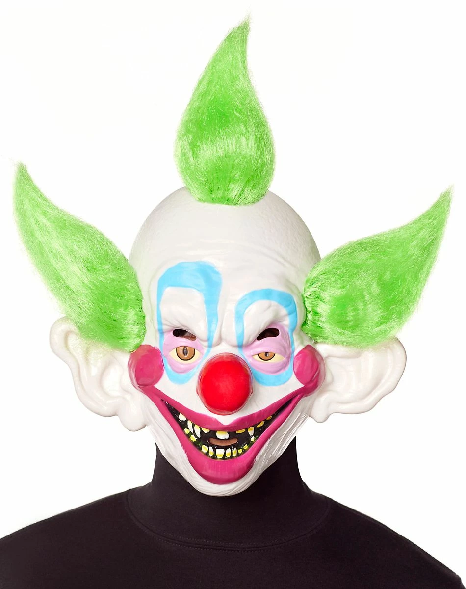 Spirit Halloween Shorty Half Mask - Killer Klowns from Outer Space 1 Spirit Halloween Shorty Half Mask - Killer Klowns from Outer Space