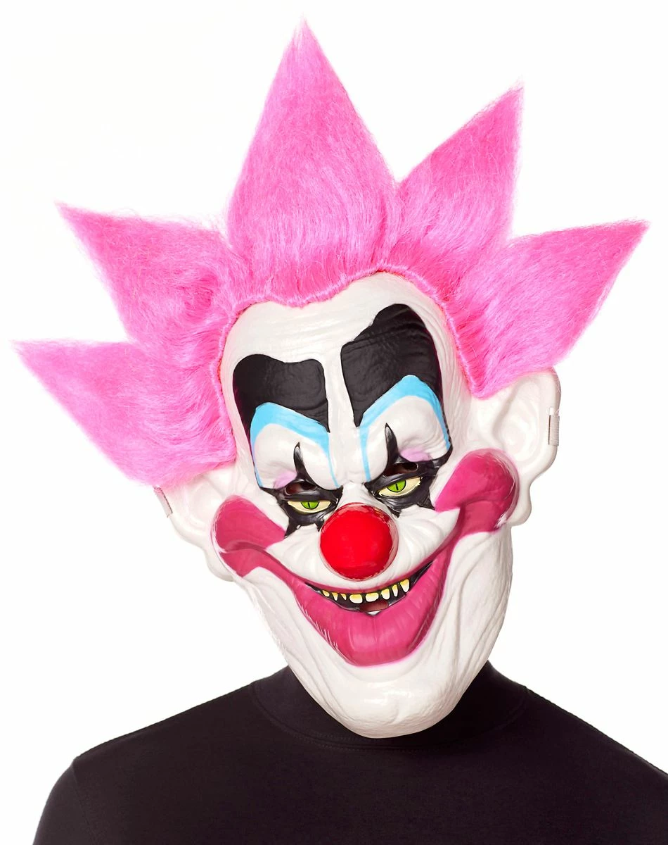 Spirit Halloween Spikey Half Mask - Killer Klowns from Outer Space 1 Spirit Halloween Spikey Half Mask - Killer Klowns from Outer Space