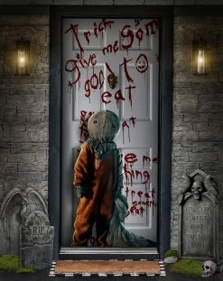Spirit Halloween Sam Door Cover – Trick ‘r Treat