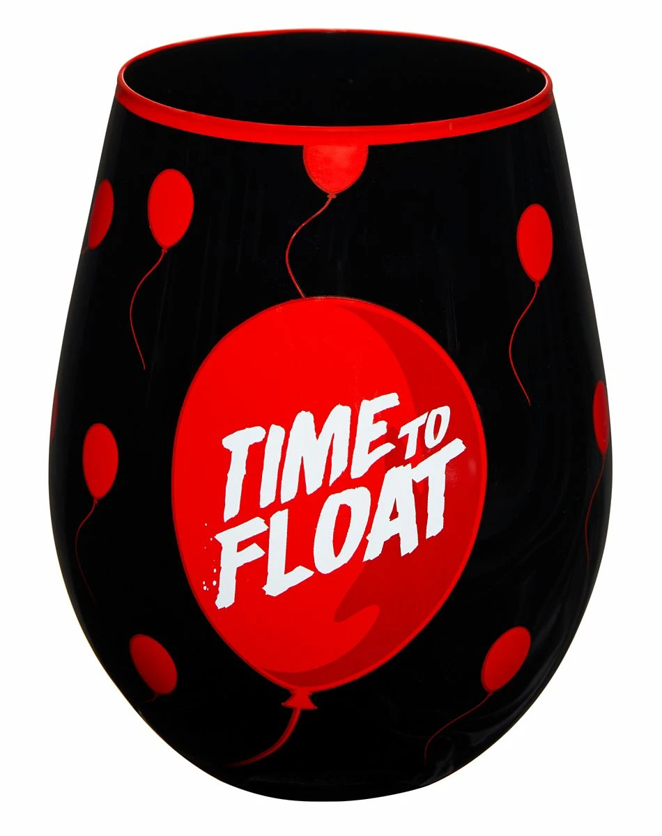 Spirit Halloween Pennywise Balloon Stemless Glass 20 oz. - It Chapter Two 2 Spirit Halloween Pennywise Balloon Stemless Glass 20 oz. - It Chapter Two - Image 2