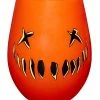 Spirit Halloween Pumpkin Stemless Glass Trick 'r Treat - 22 oz.